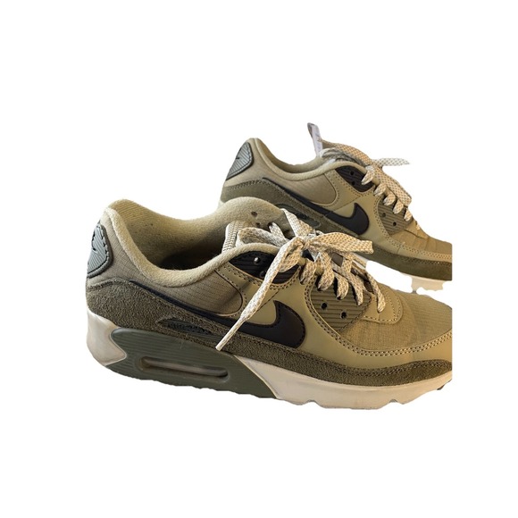 Nike Air Max 90 Neutral Olive Green Light Bone Black FB9657-200 Men's Size 7.5 - Picture 4 of 7